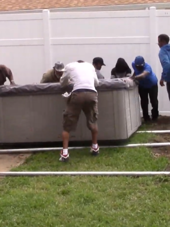 Hot Tub Moving Services in Hamilton
